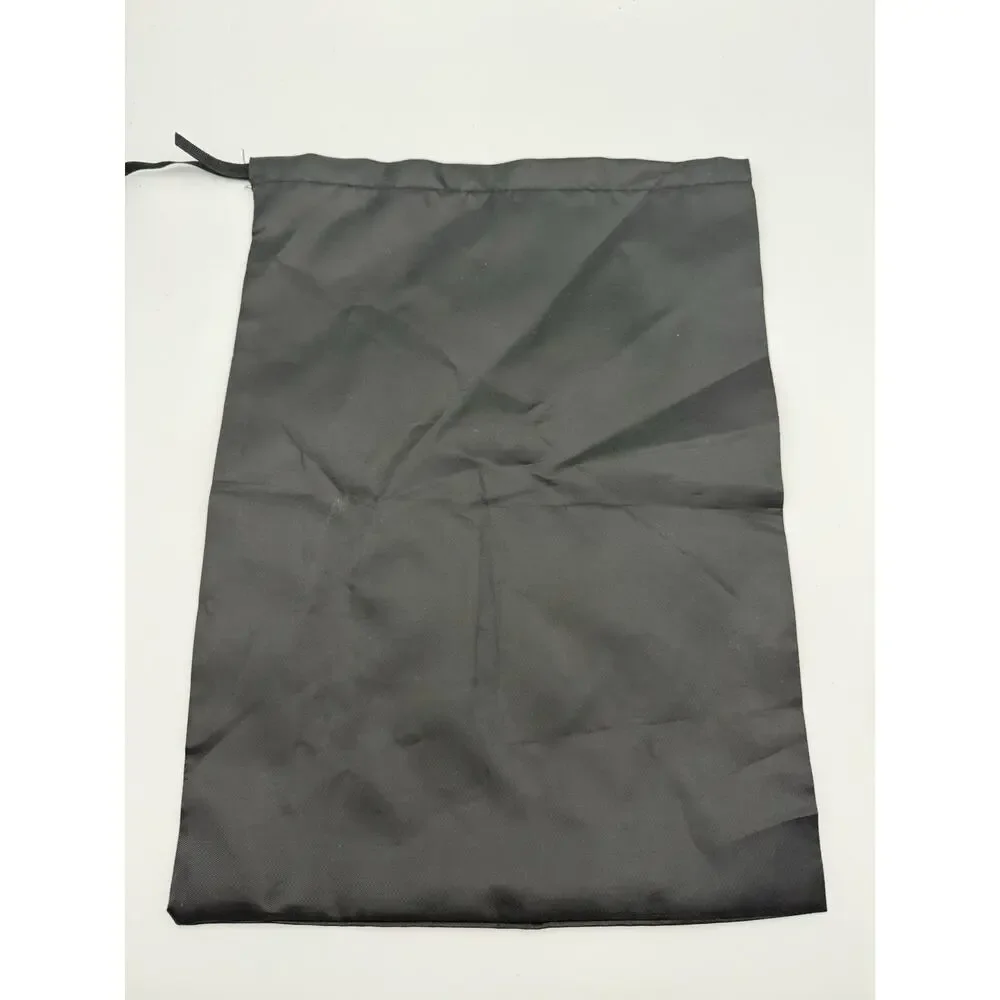 Authentic Prada Linea Rossa Black Nylon Drawstring Dust Bag Pouch 16